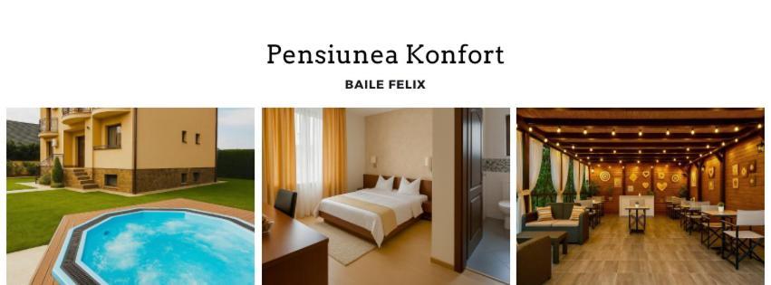 Pensiunea Konfort Băile Felix Exteriör bild