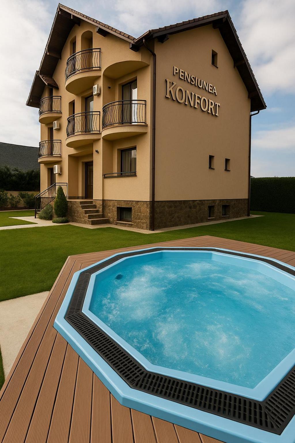 Pensiunea Konfort Băile Felix Exteriör bild